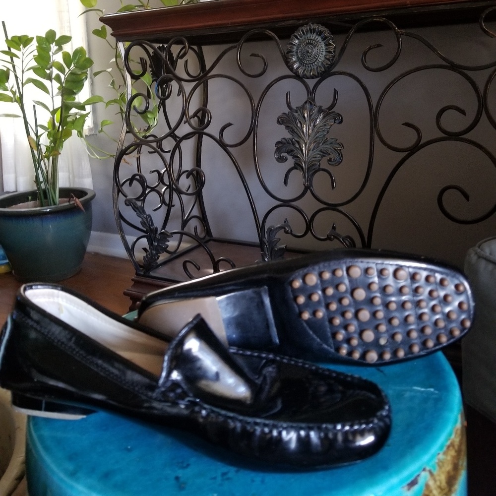 Van Eli Patent Leather Loafers
